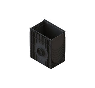 Пескоуловитель пластиковый нижний ярус PolyMax Basic DN300: фото