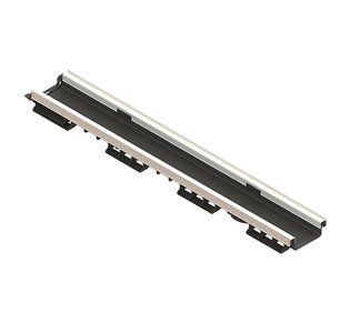 Лоток водоотводный пластиковый усиленный PolyMax Basic DN100 H60: фото